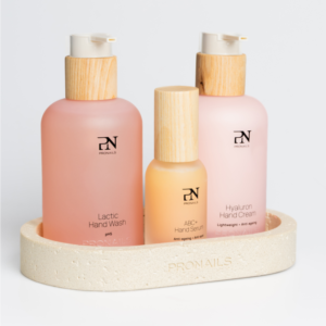 Hand care routine ABC + Gratis Sandstone trays