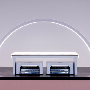 Wooden Hand Cushion White