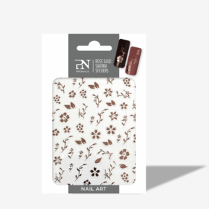 Rose Gold Sakura Nail Stickers