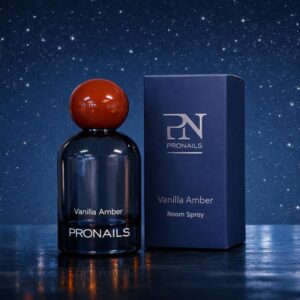 Vanilla Amber Scented Room Spray Blue
